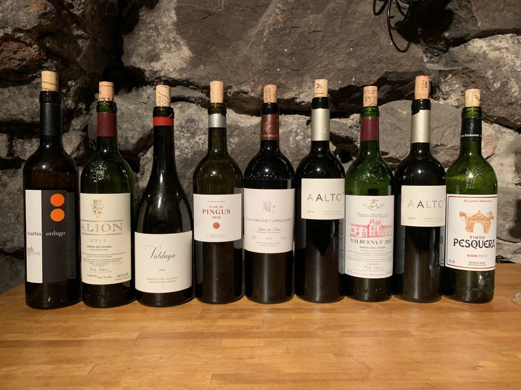 flaskor-ribera-del-duero-2019-03-28 Flaskor Ribera del Duero