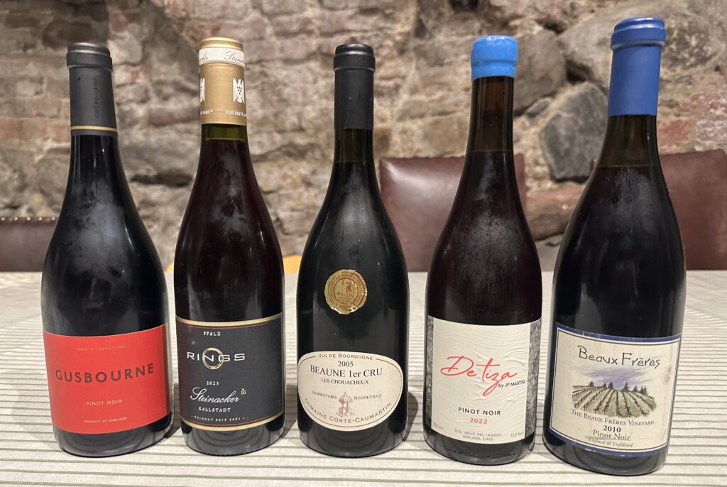 Amerikansk Pinot Noir Mot Världen